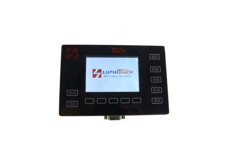 The specific content of the design structure of the coffee machine panel