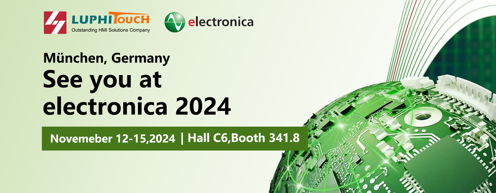 Luphi Electronics at electronica 2024 in Munich