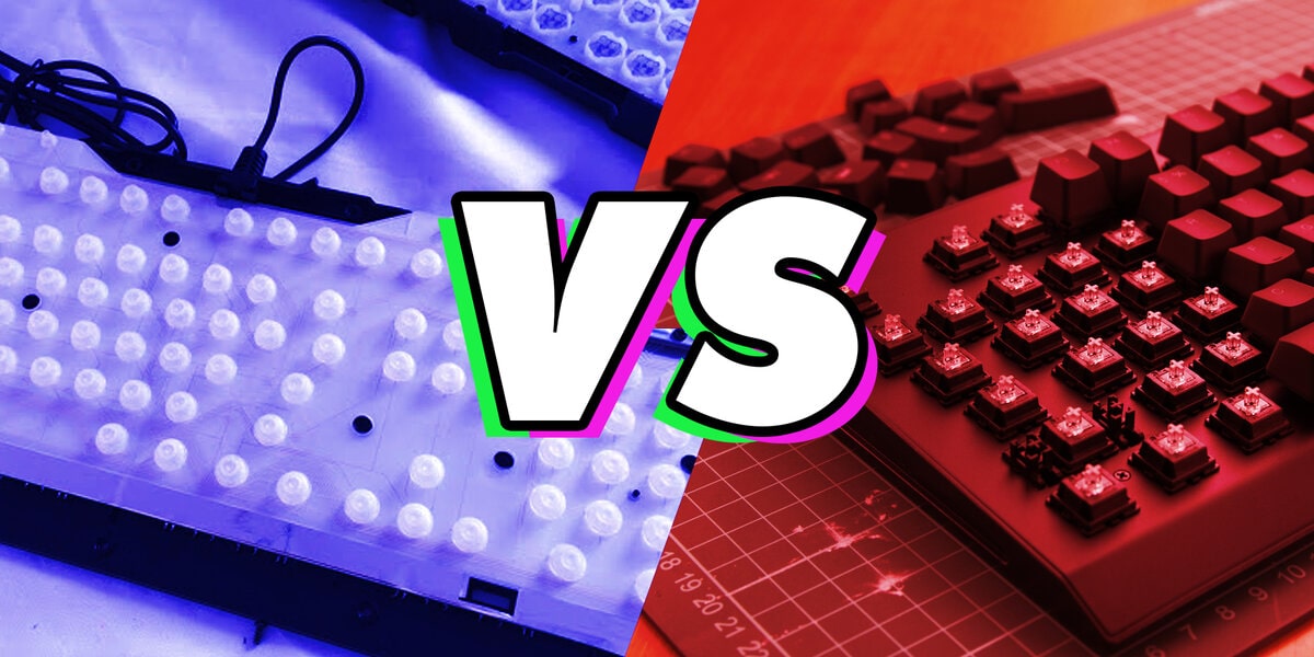 Mechanical vs. Membrane Keyboards