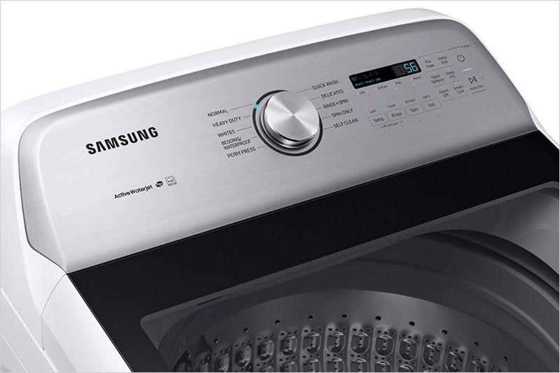 Samsung Washing Machine Control Panel