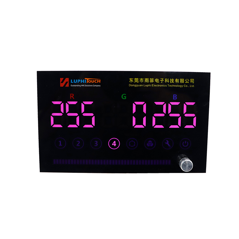 What are the specific applications of RGB touch display panels in the medical field?