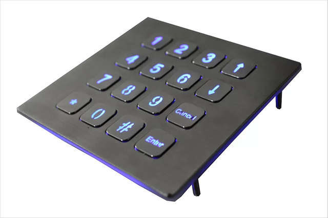 Custom silicone rubber keypad - 10