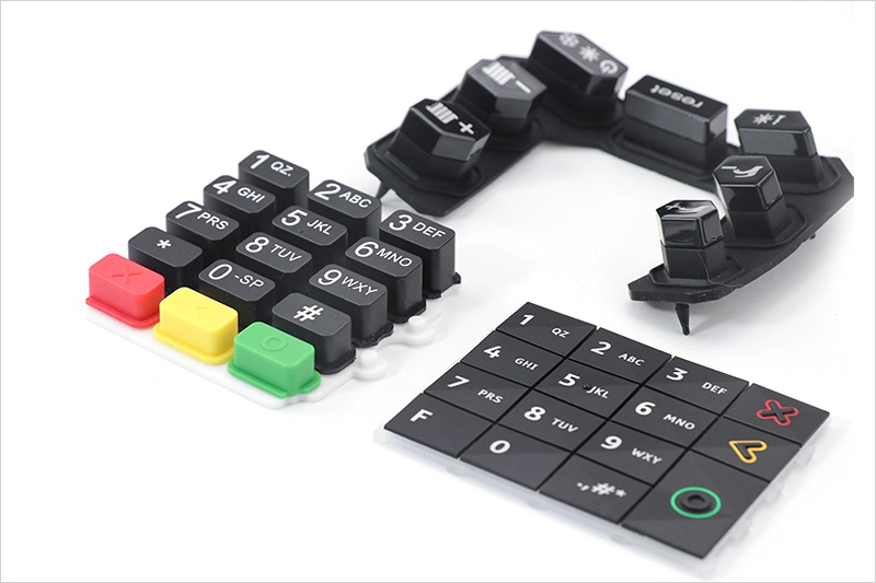 Silicone keypad