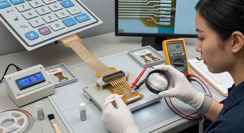 Membrane switch circuit tail and conductive trace inspection.jpg