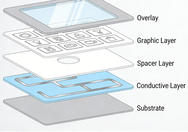 membrane-switch-layers