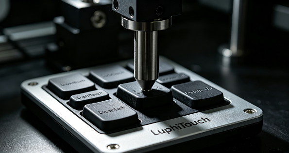 Force testing a silicone rubber keypad at LuphiTouch.png