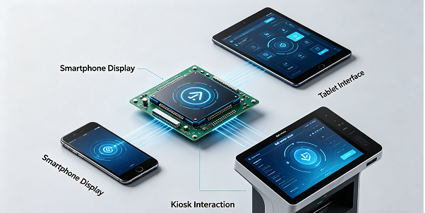 touch display module components diagram